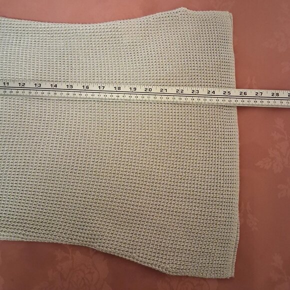 NEW Soft Stretch Cardigan Knit Silver Camisoles Tank Top Sleeveless Sweater Tops - Picture 12 of 12